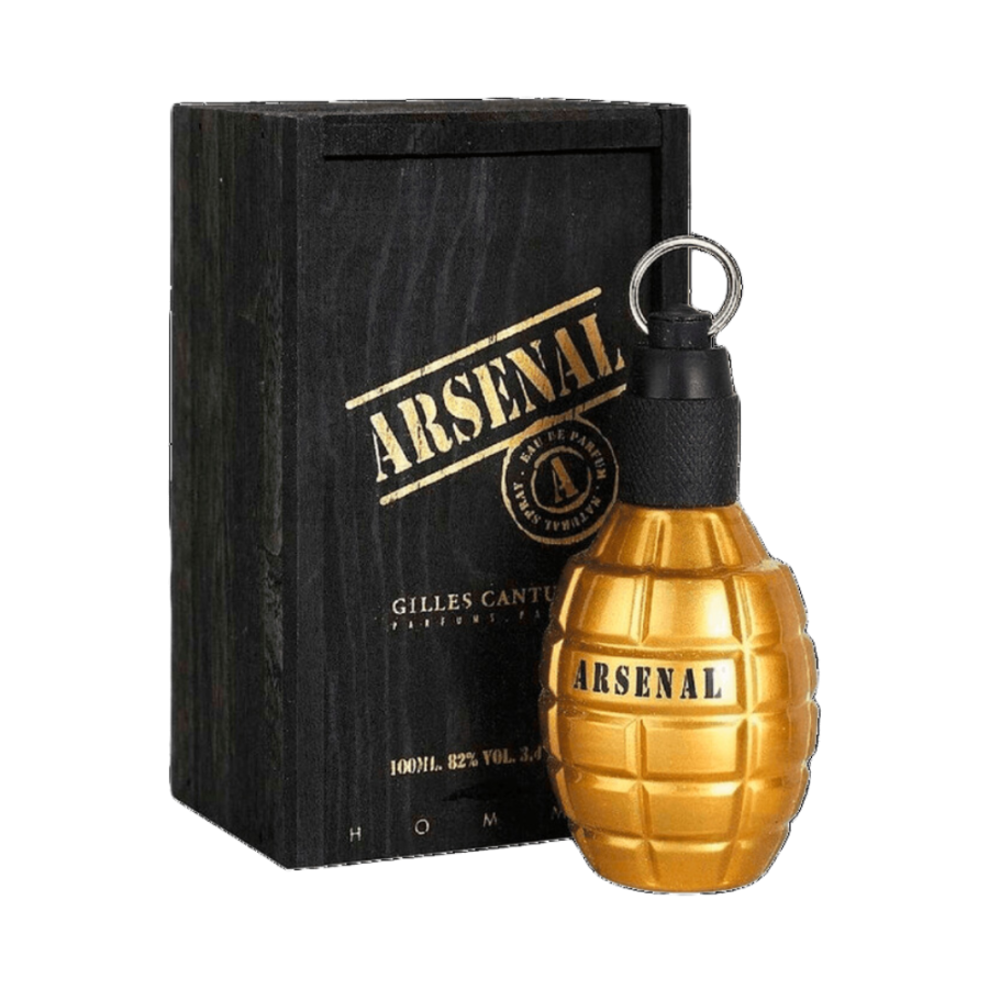 Arsenal Gold Eau de Parfum Masculino – Gilles Cantuel