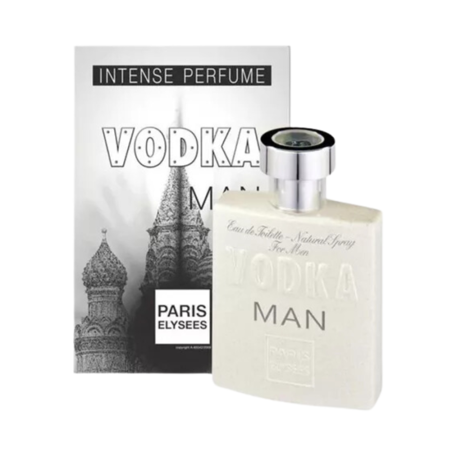 Vodka Man Eau de Toilette Masculino – Paris Elysees