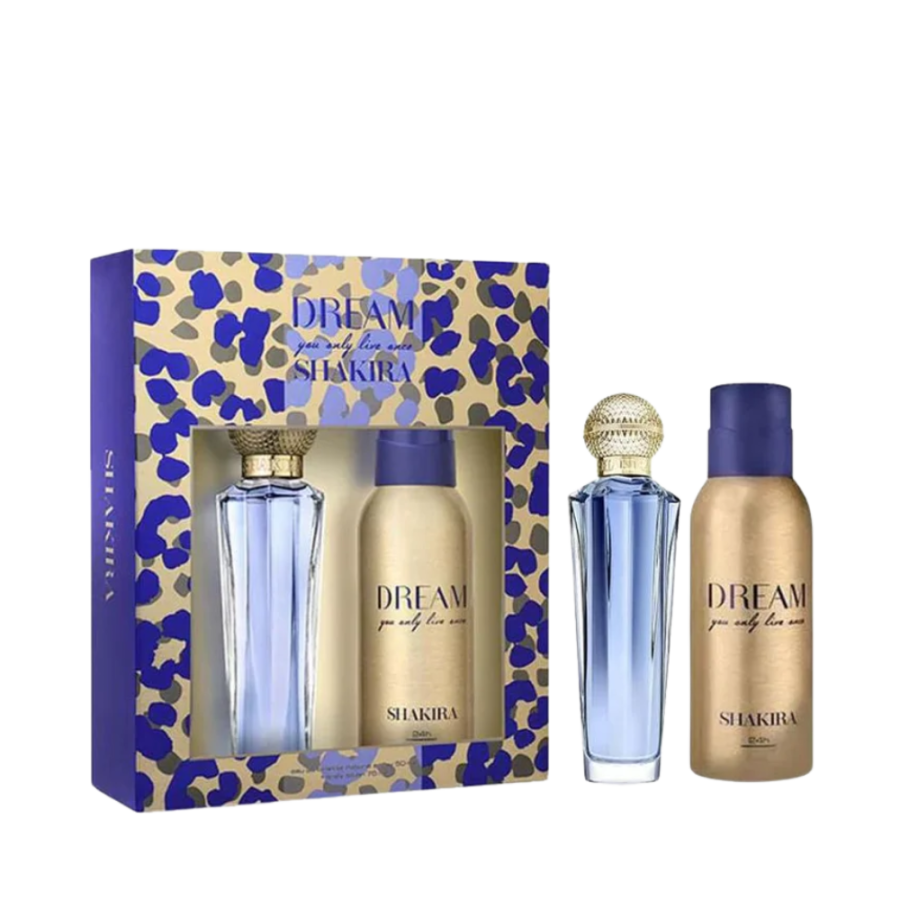 Kit Shakira Dream (Eau de Toilette 80ml + Desodorante 150ml) – Shakira