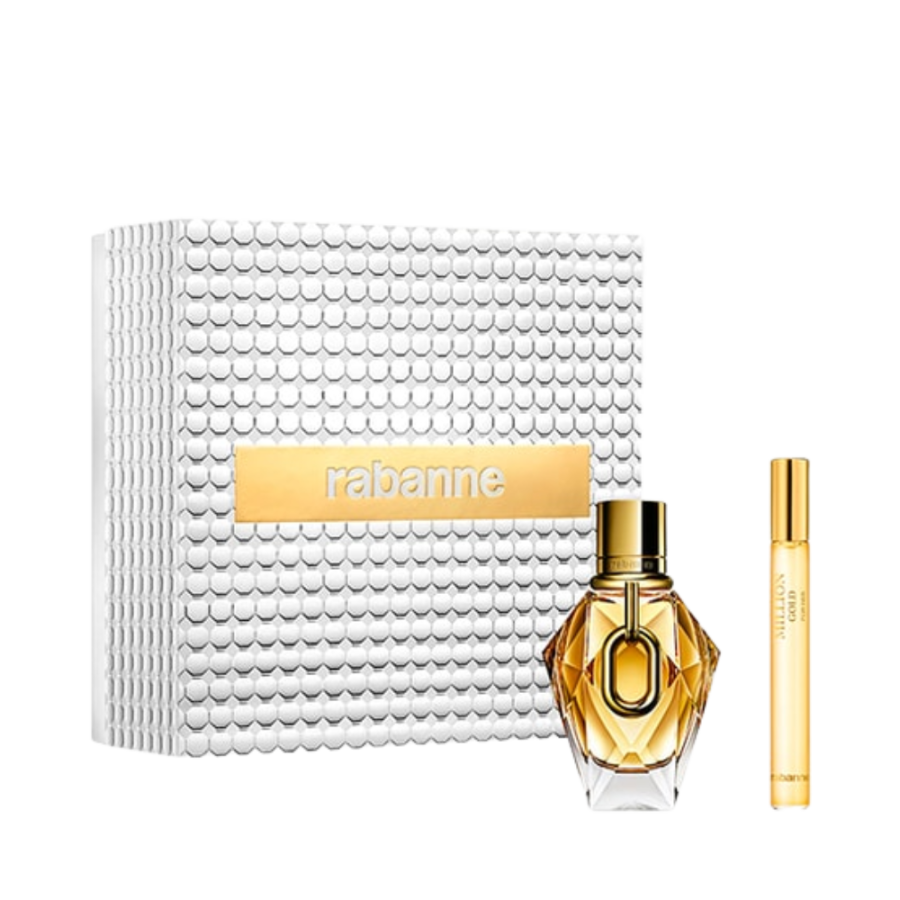 Kit Million Gold For Her (Eau de Parfum 50 ml + Travel Siza 10 ml) – Paco Rabanne