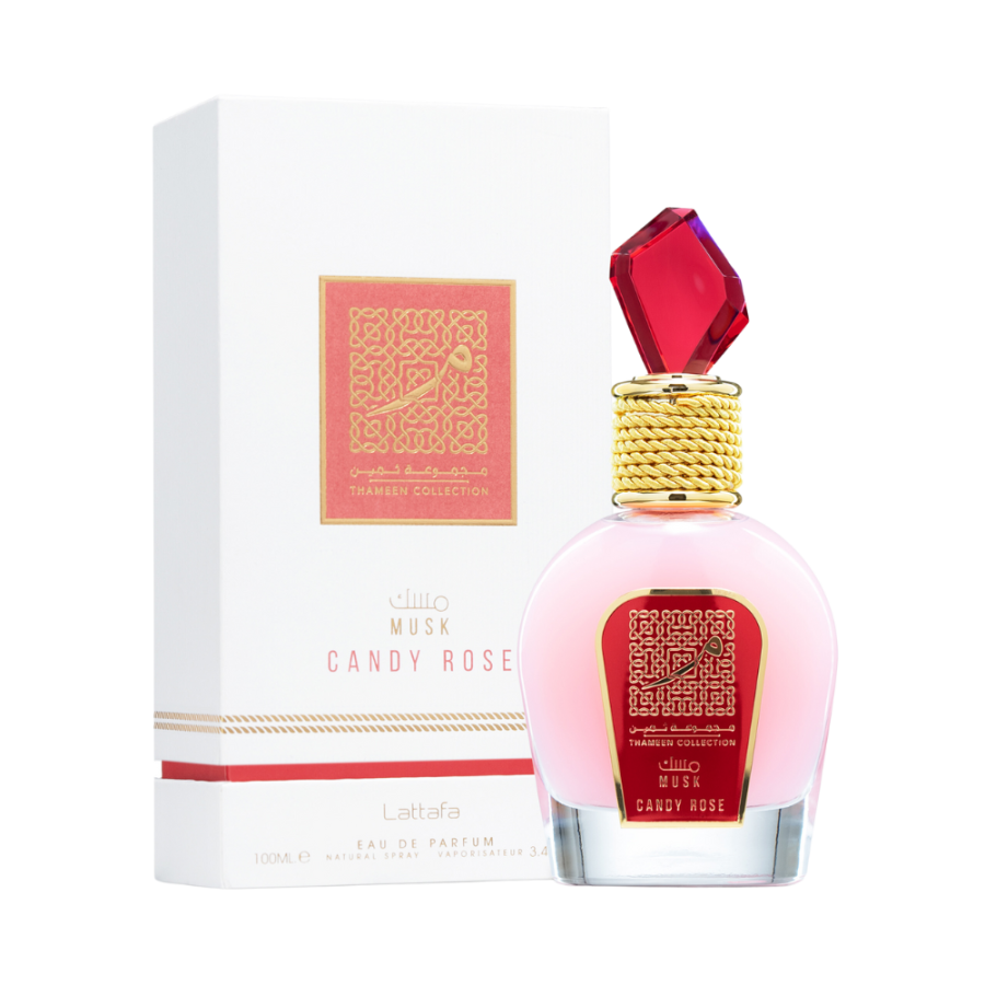 Musk Candy Rose – Thameen Collection Eau de Parfum Feminino – Lattafa