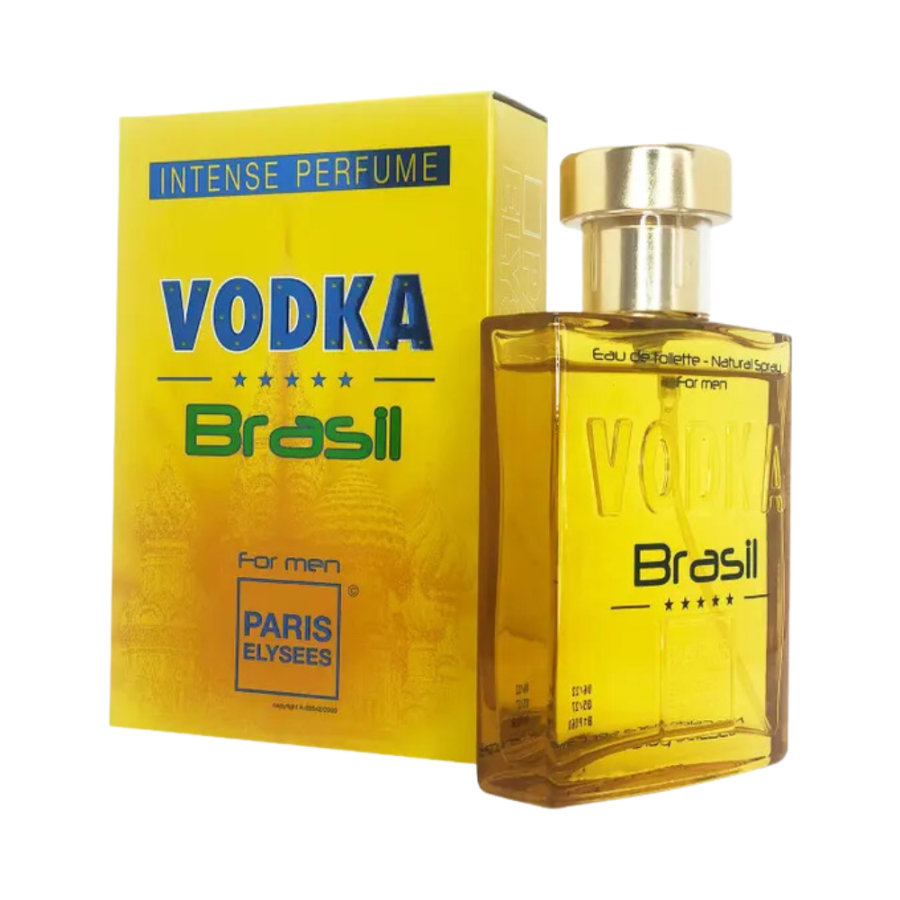 Vodka Brasil Amarelo For Men Eau De Toilette – Paris Elysees