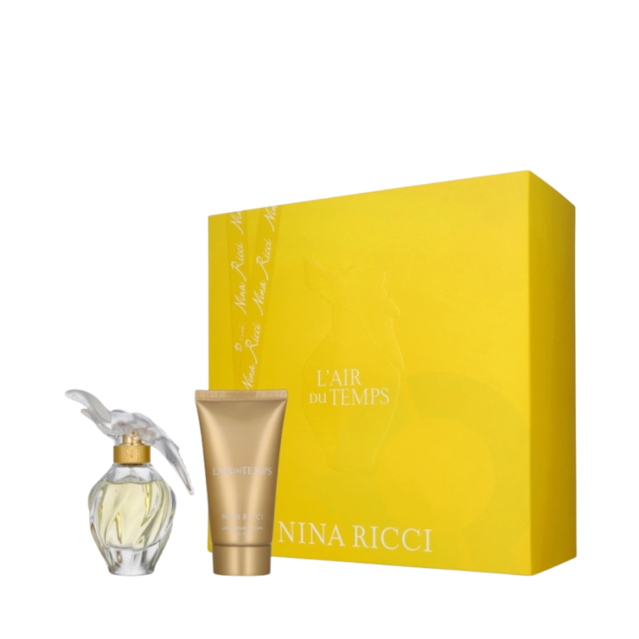 Kit L’Air Du Temps (Eau de Toilette 50ml + Loção Corporal 75ml) – Nina Ricci