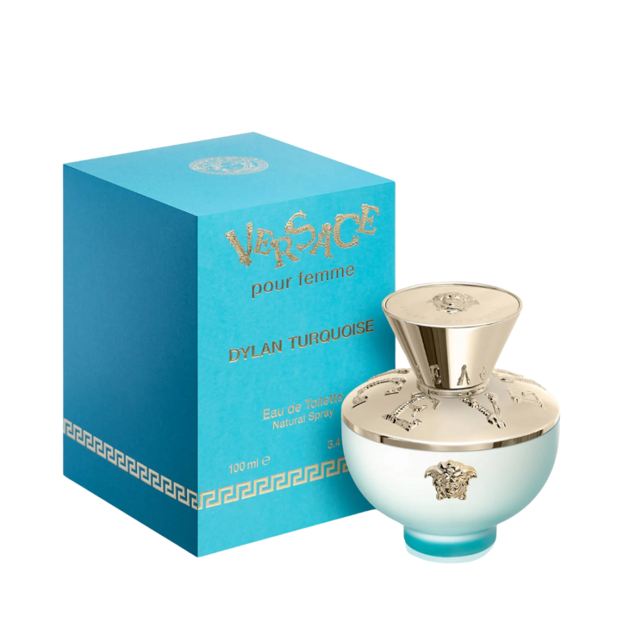 Dylan Turquoise Pour Femme Eau de Toilette Feminino – Versace