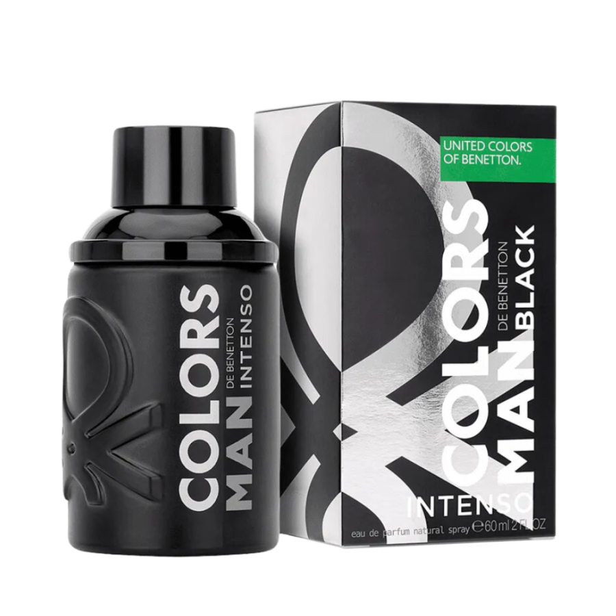 Colors Man Black Intenso Eau de Parfum Masculino – Benetton