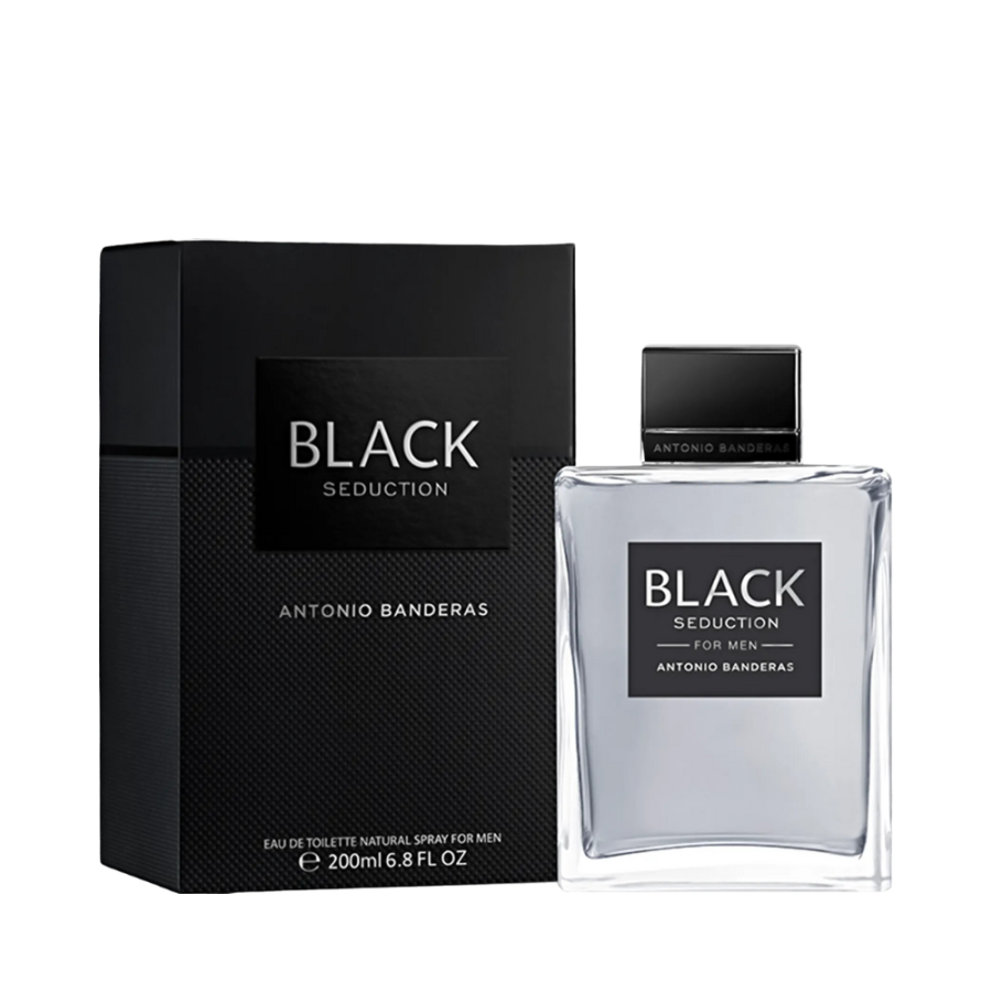 Black Seduction Eau de Toilette Masculino – Antonio Banderas