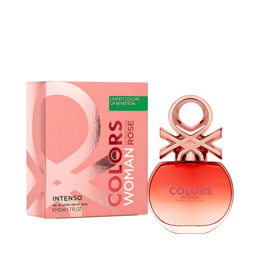 Colors Rose Intenso Eau De Parfum Feminino – Benetton