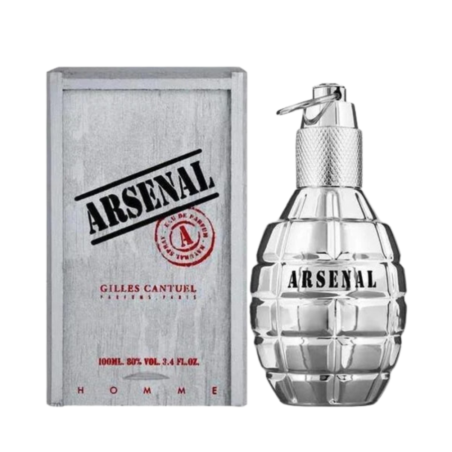 Arsenal Platinum Eau de Parfum Masculino – Gilles Cantuel