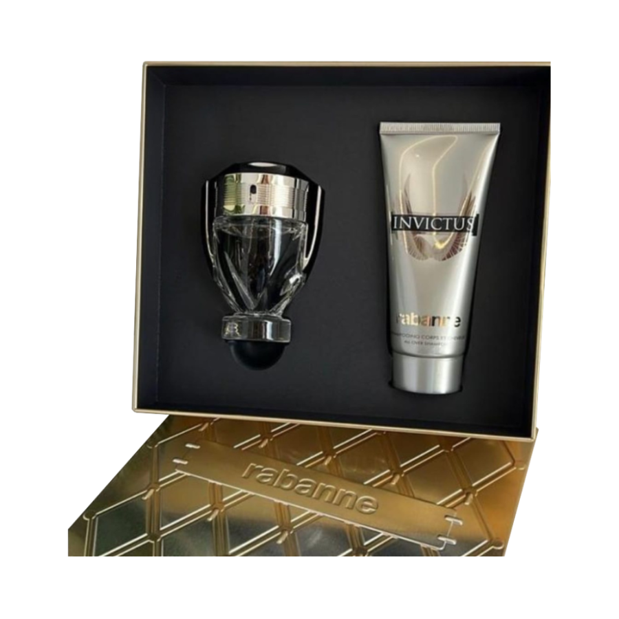 Kit Invictus Masculino (Eau de Toilette 50 ml + All Over Shampoo 100 ml) – Paco Rabanne
