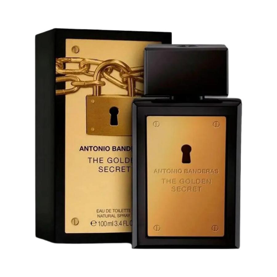 The Golden Secret  Eau de Toilette Masculino – Antonio Banderas