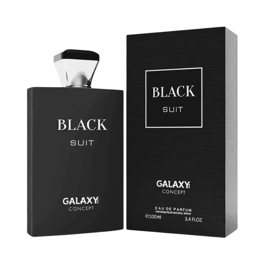 Black Suit Eau de Parfum Masculino – Galaxy Plus