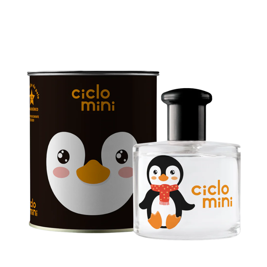 Ciclo Mini Água de Colônia Pingucho Infantil Unissex – Ciclo Cosméticos