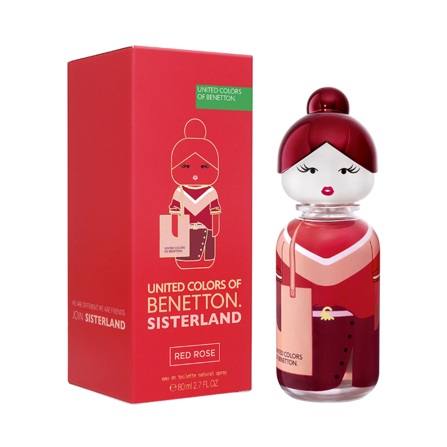 Sisterland Red Rose Eau De Toilette Feminino – Benetton
